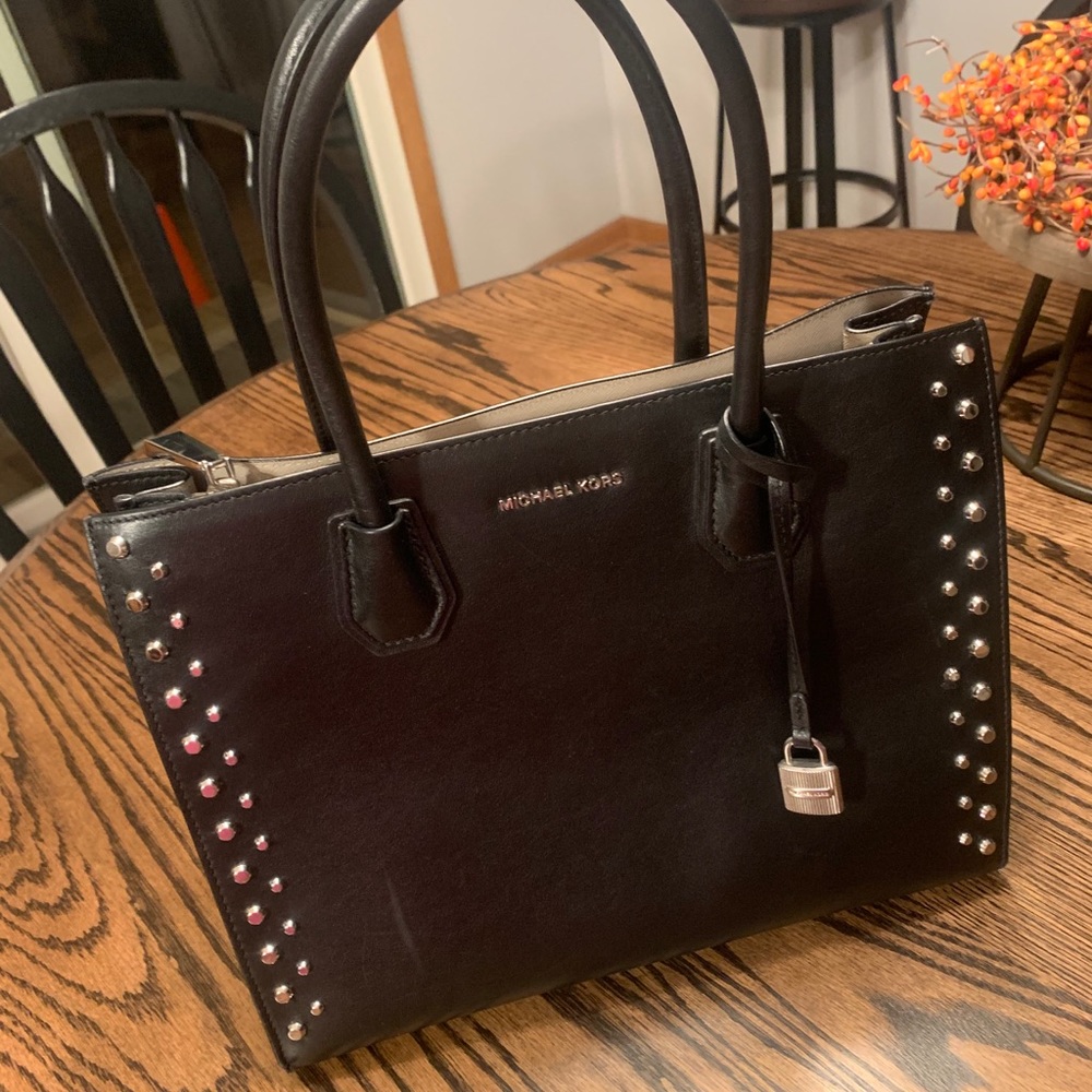 Studded Michael Kors purse. medium size